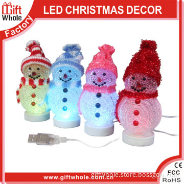 usb snowman decoration